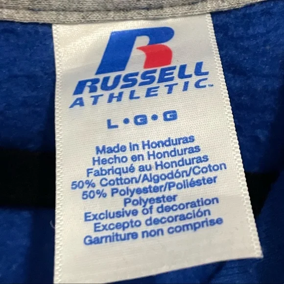 Russell Athletics‎ McKinley High Hoodie Men’s Sz Large - Picture 3 of 4